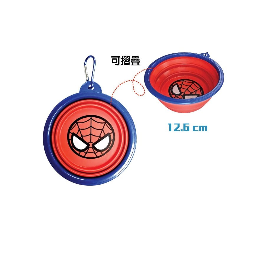 迪士尼 Marvel 蜘蛛俠折疊式寵物碗 細(12.6cm) (FF0003SM-S )