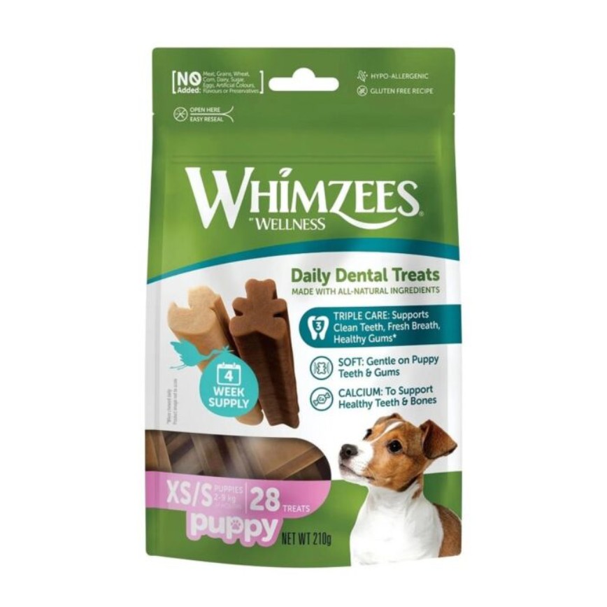 WHIMZEES 幼犬柔軟潔齒骨 28支 7.4oz (WHZ831L)