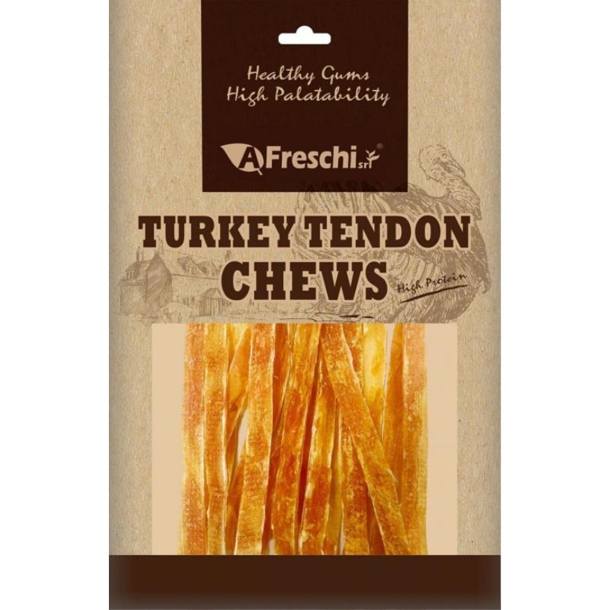 A Freschi Srl 狗零食 Natural Turkey 火雞筋條 100g (犬用) (AFK396)
