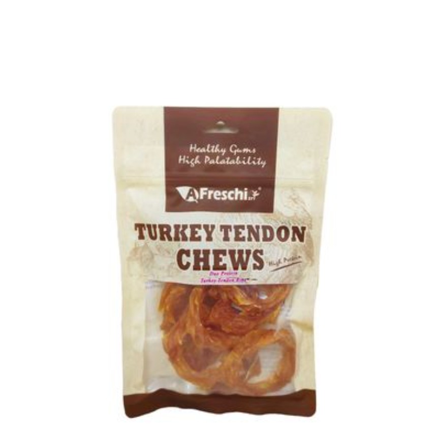 A Freschi Srl 狗零食 Natural Turkey 雙重蛋白火雞筋甜甜圈 110g (犬用) (AORV01H)
