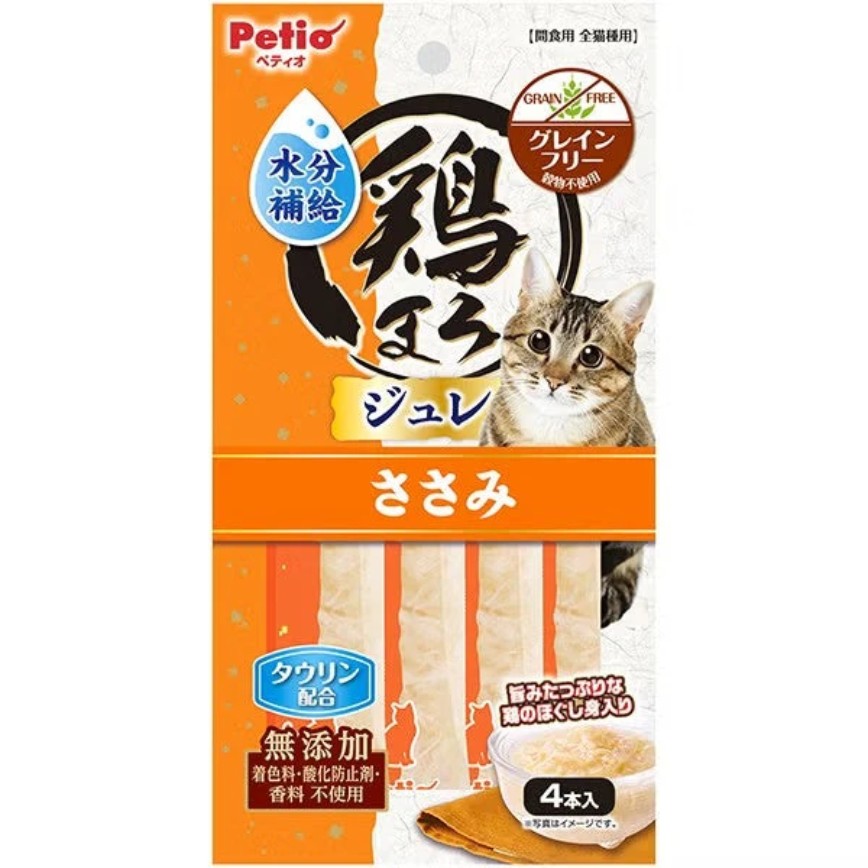 Petio 貓零食 水分補給果凍肉泥條 雞肉 4支裝 (80605726) 圖 1