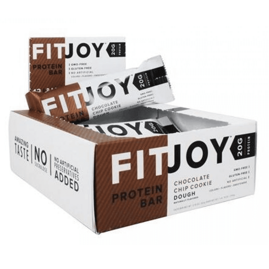FITJOY Nutrition Protein Bar - Chocolate Chip Cookie Dough 20g