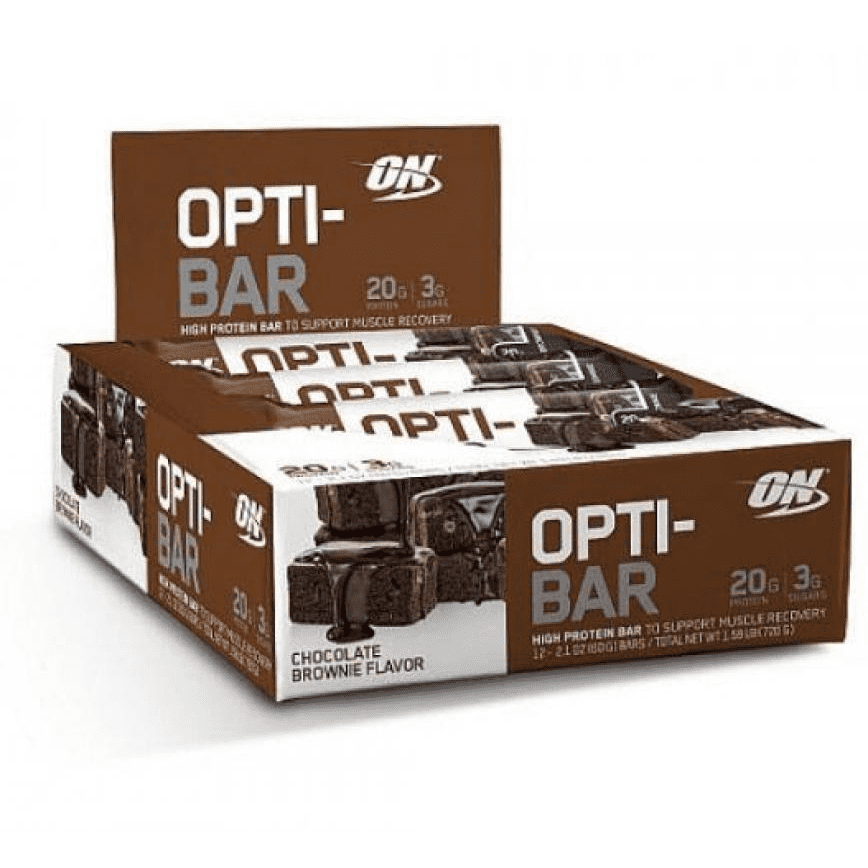 Optimum Nutrition Opti-Bar, Chocolate Brownie 60g 圖 1