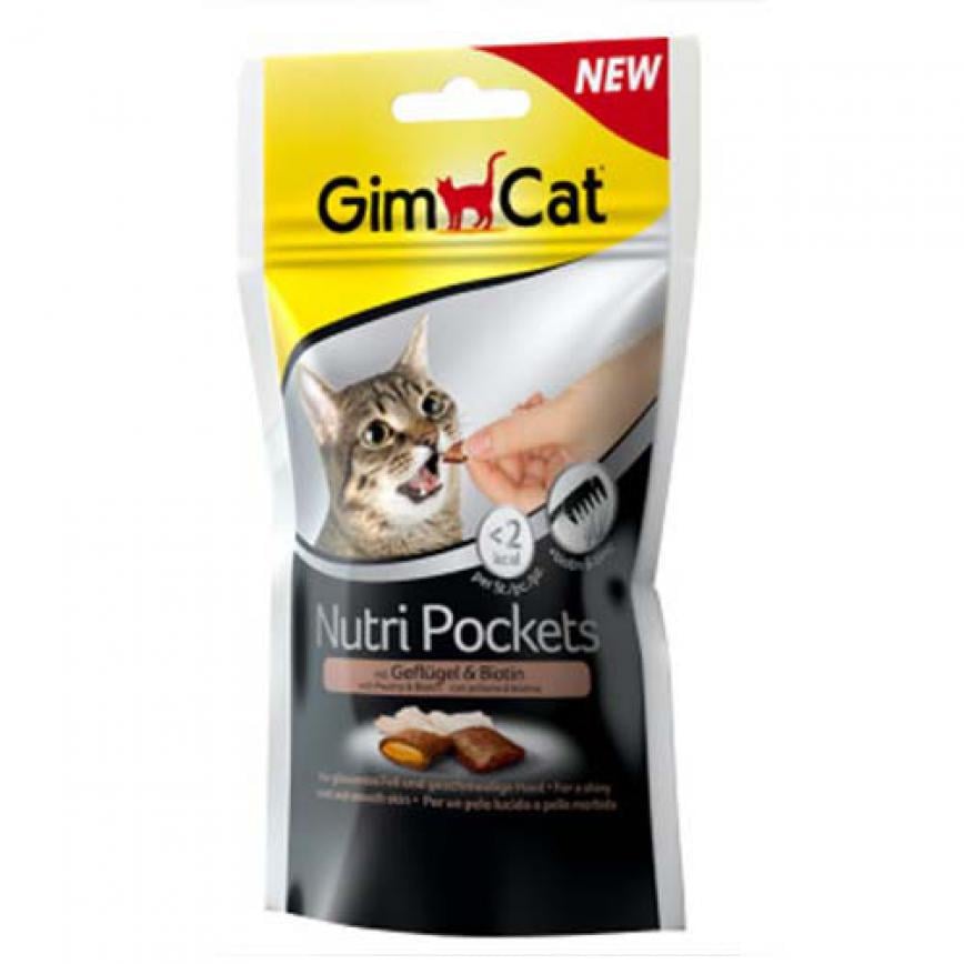 Gim Cat 貓零食 雞肉護膚美毛貓脆脆夾心小食 60g