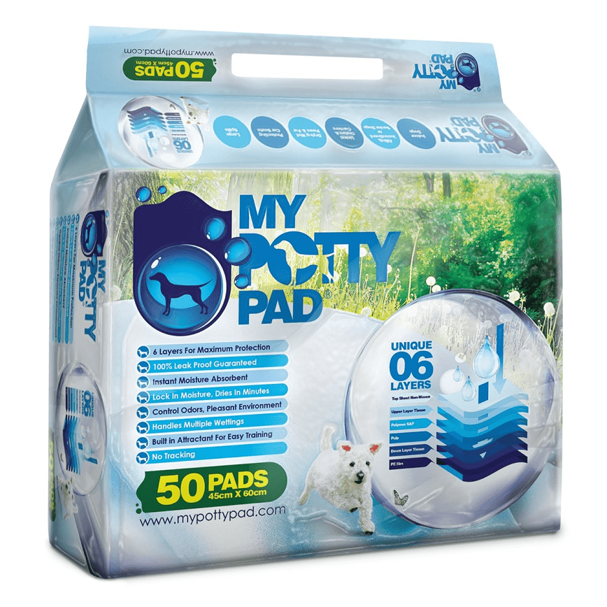 My Potty Pad 殿堂吸 寵物尿墊 狗尿墊 狗尿片 MPP050 [45*60 M碼 50PADS]