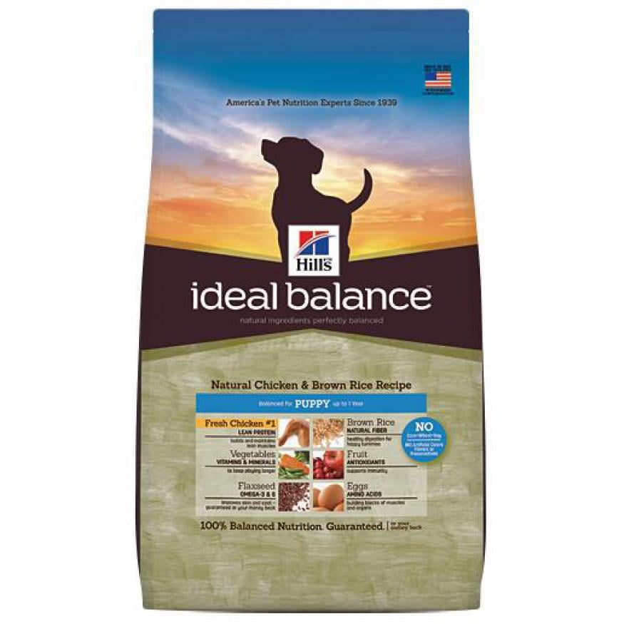 Hills 狗糧 Ideal Balance 天然幼犬配方 雞肉及糙米餐 12.5lb