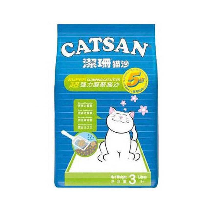 CATSAN 潔珊礦物貓砂 3L (CP07548 2.5) 圖 1