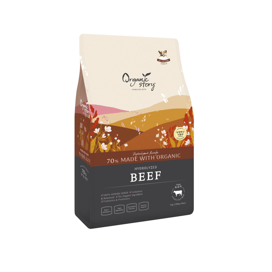 Organic Story有機物語 全犬糧 Fresh Beef風味韓牛配方 6kg (14463)