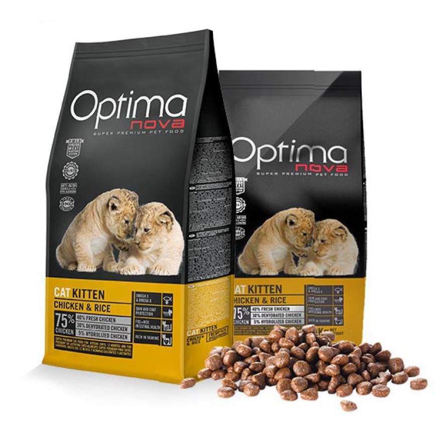 Optima nova 幼獅子母孕育配方 Kitten Chicken & Rice 2kg (OCK-M)