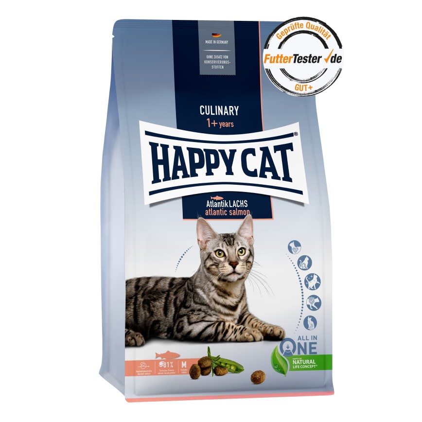 Happy Cat Culinary系列 成貓糧 三文魚配方 10kg (70555) 圖 1