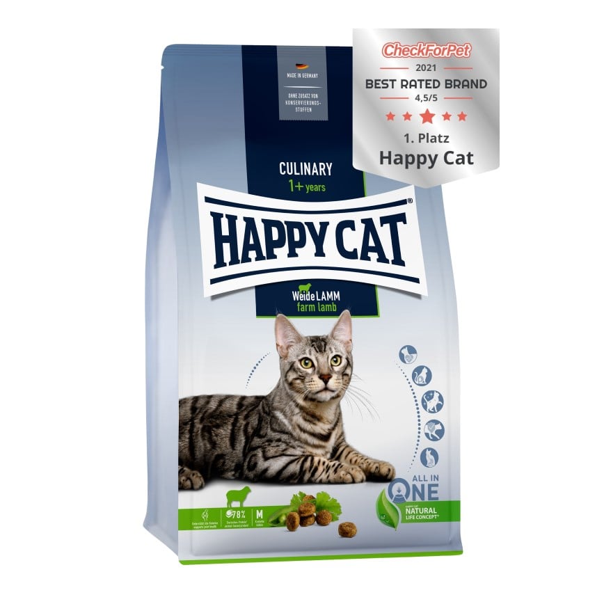 Happy Cat Culinary系列 成貓糧 羊肉配方 4kg (70549) 圖 1