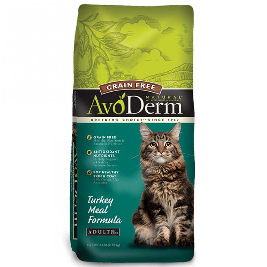 AvoDerm牛油果 無穀物貓糧 火雞配方 3.5lb (代理停產)