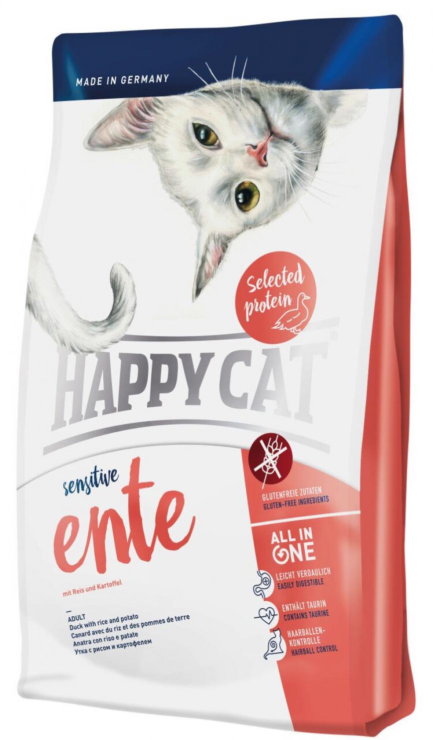 Happy Cat Sensitive 成貓鴨肉無麩質配方貓糧 Ente 1.4kg (70257)