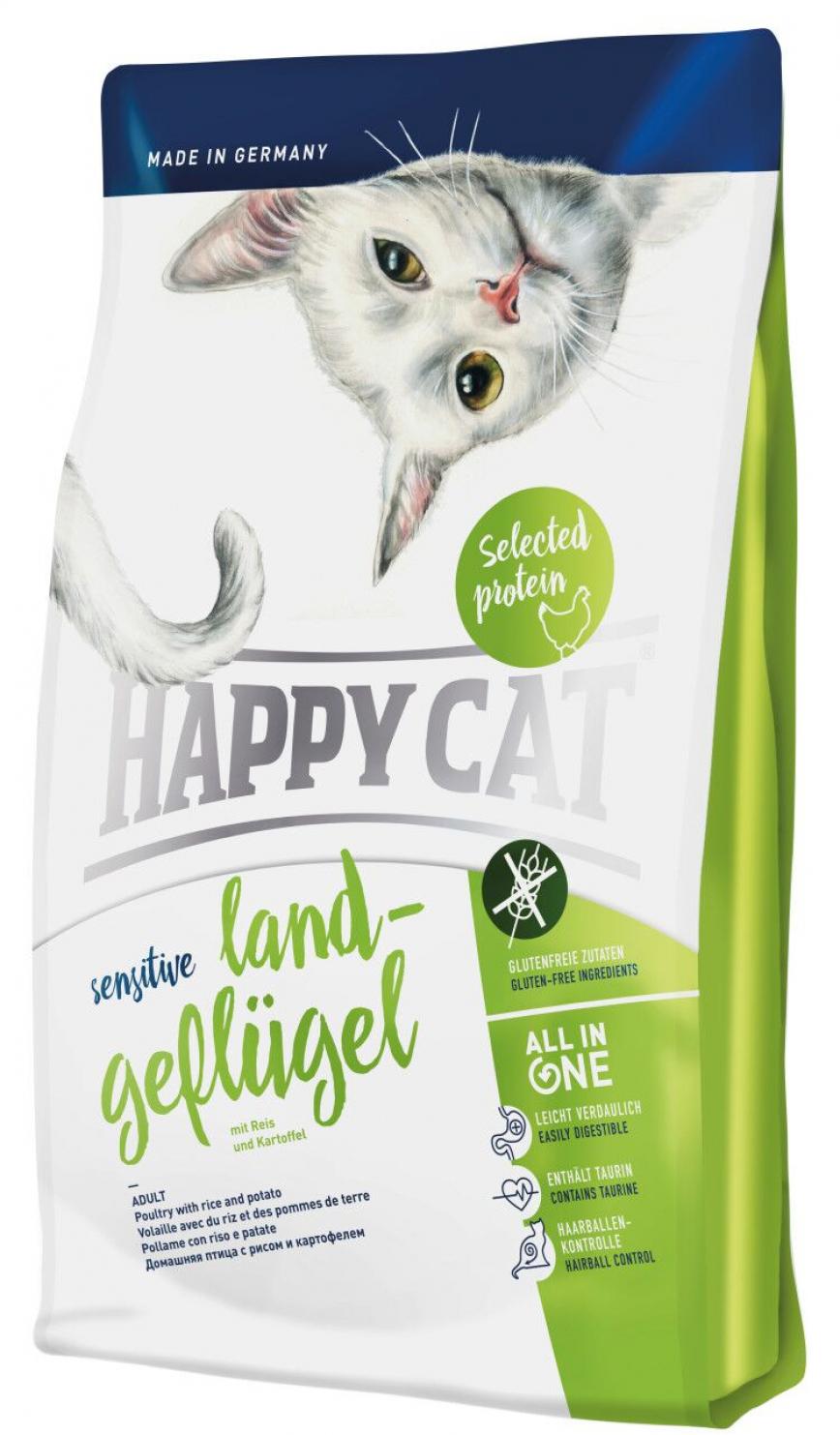 Happy Cat Sensitive 成貓雞肉無麩質配方貓糧 Land-Geflügel 300g (70251) 圖 1
