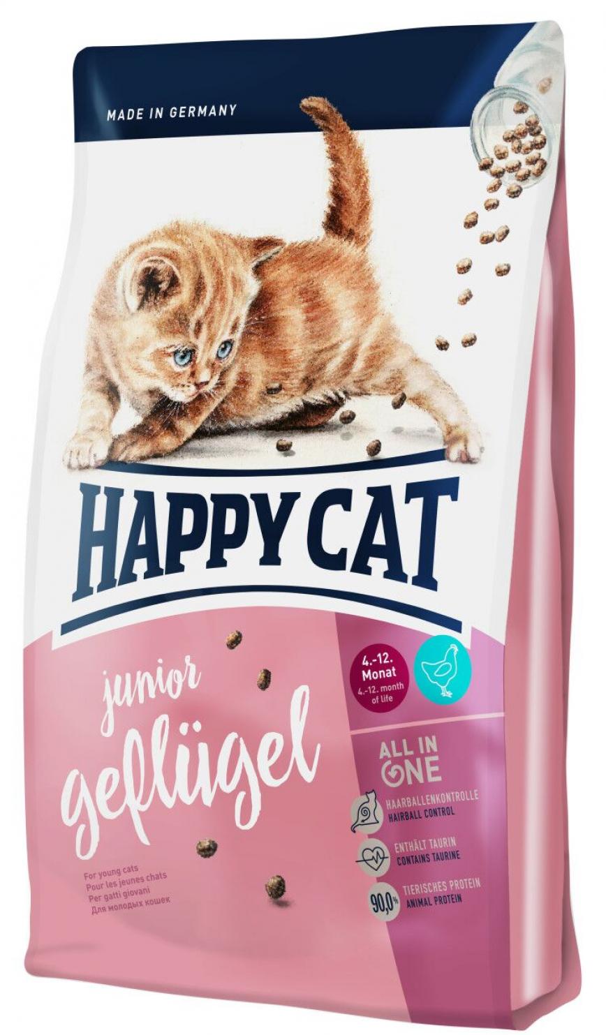 Happy Cat Supreme 幼貓糧 雞肉配方 (四個月到十二個月) 1.4kg (70363) 圖 1