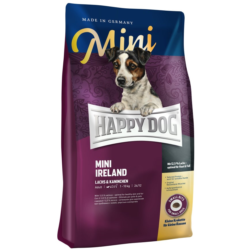 Happy Dog Supreme Mini 小型犬愛爾蘭三文魚兔肉配方 Mini Ireland 1kg(60112) 圖 1