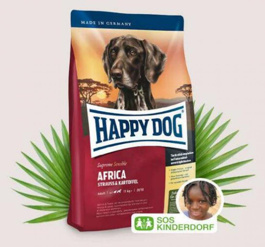 Happy Dog Supreme Sensible 成犬非洲鴕鳥肉無縠物配方 Africa 1kg 圖 1