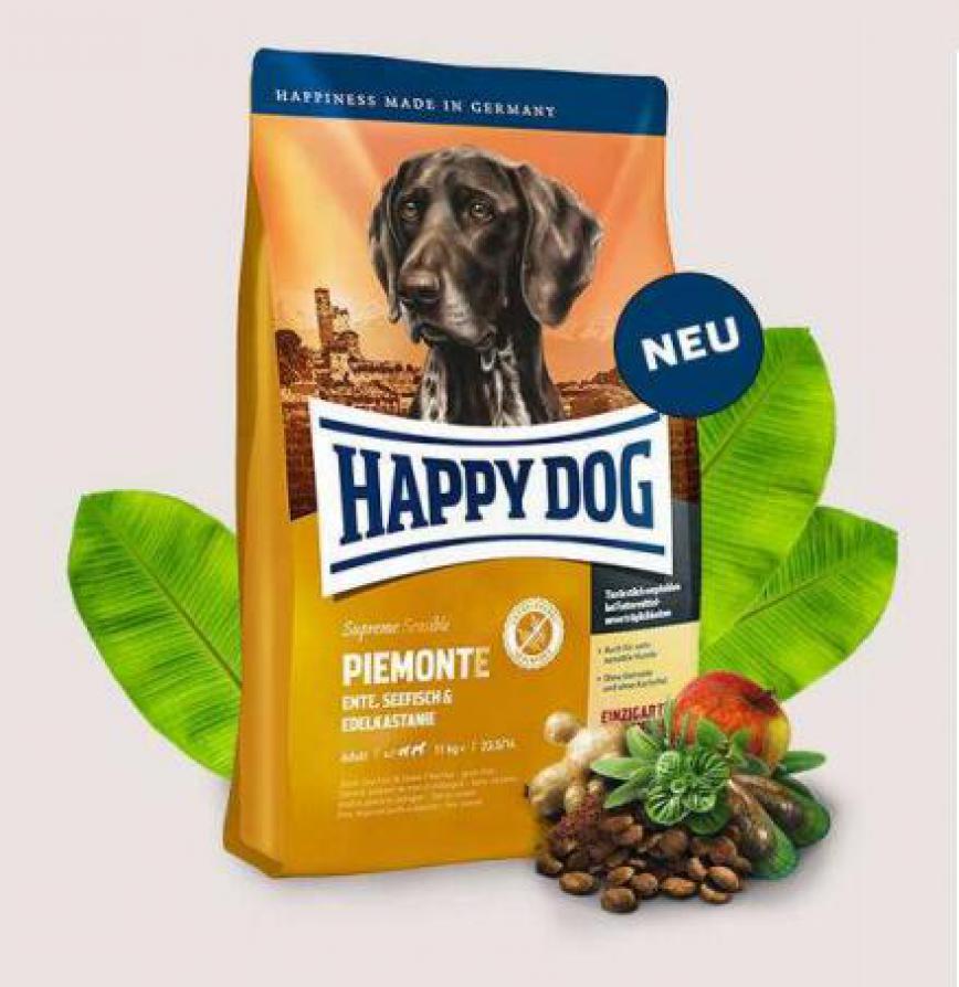 Happy Dog Supreme Sensible 成犬意大利鴨肉栗子無縠物 配方 Piemonte 1kg 圖 1