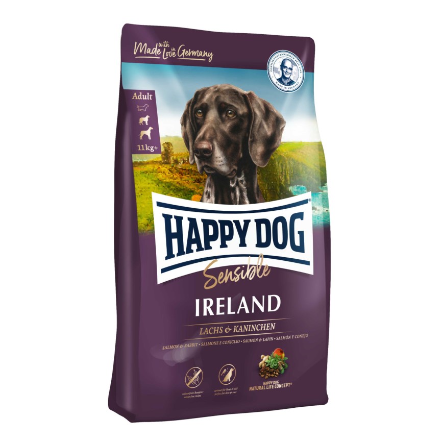 Happy Dog Supreme Sensible 成犬愛爾蘭三文魚兔肉配方 Ireland 12.5kg (03538)