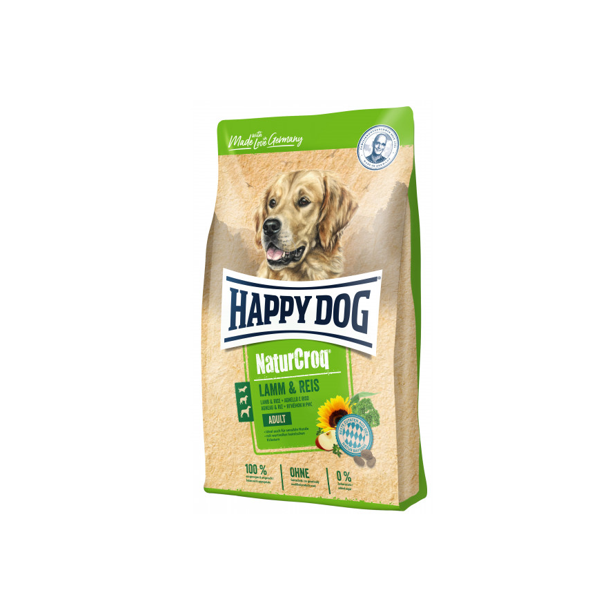 Happy Dog Naturcroq 羊肉抗敏配方 NaturCroq Lamm & Reis 15kg (60526)