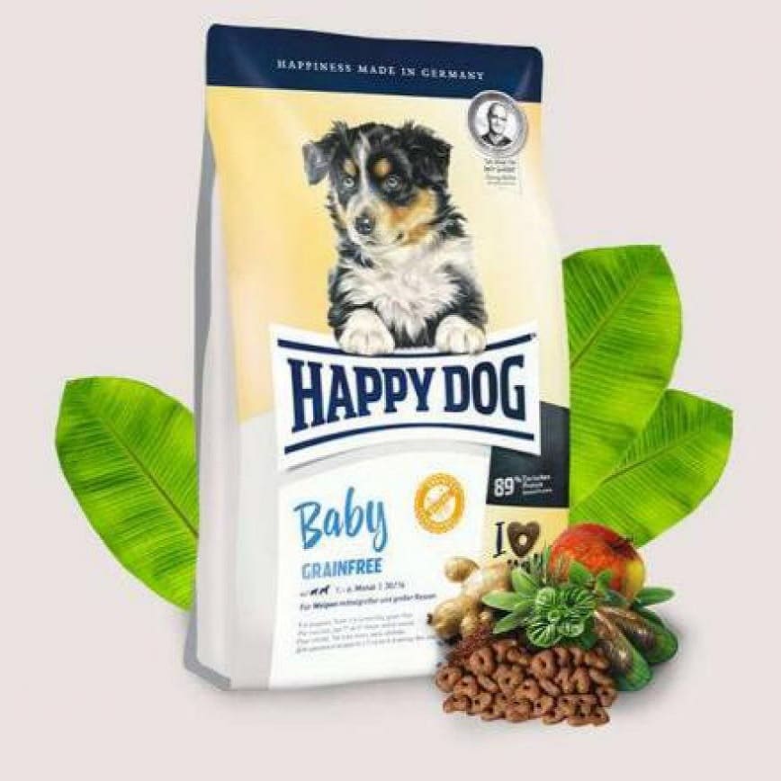 Happy Dog Supreme Young 初生犬縠物配方 (一至六個月) Baby Grainfree 10kg