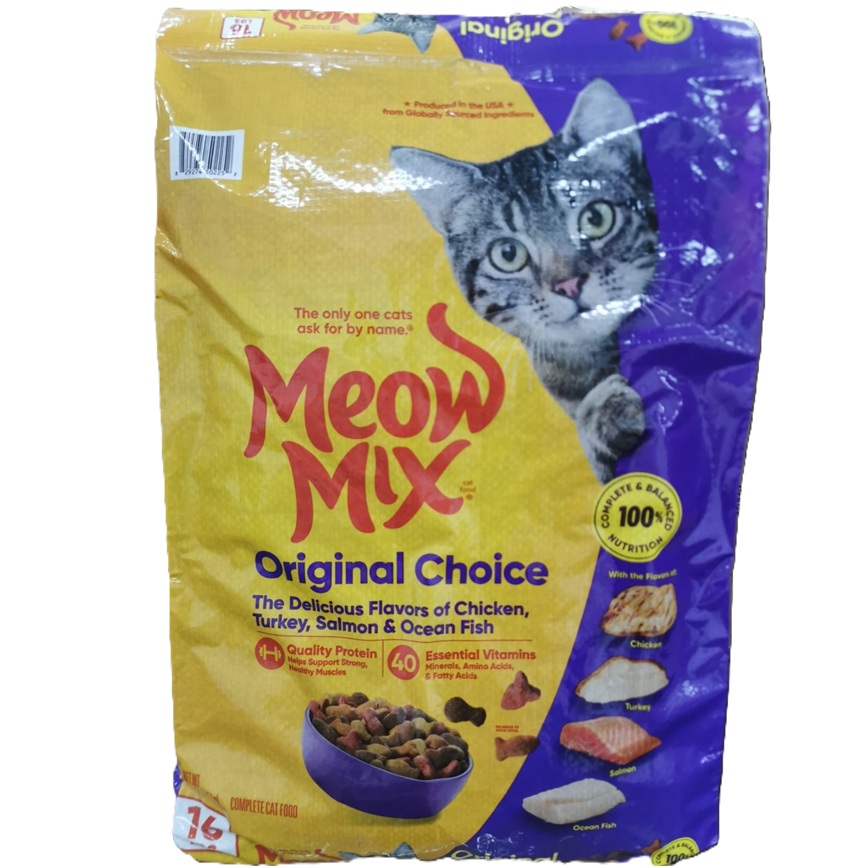 Meow Mix 貓糧 原味配方 15lb (紫) (MM509183A) (新包裝16lb) (新舊包裝隨機發貨) 圖 2