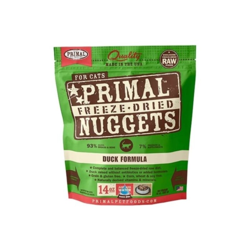 Primal 貓糧 脫水凍乾生肉主食糧 鴨肉 14oz (PC25)