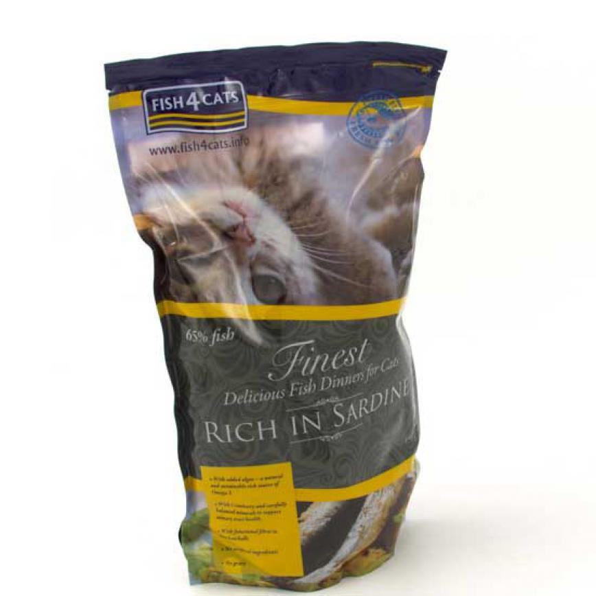 Fish4Cats 沙丁魚無麩質低敏全貓配方 1.5kg