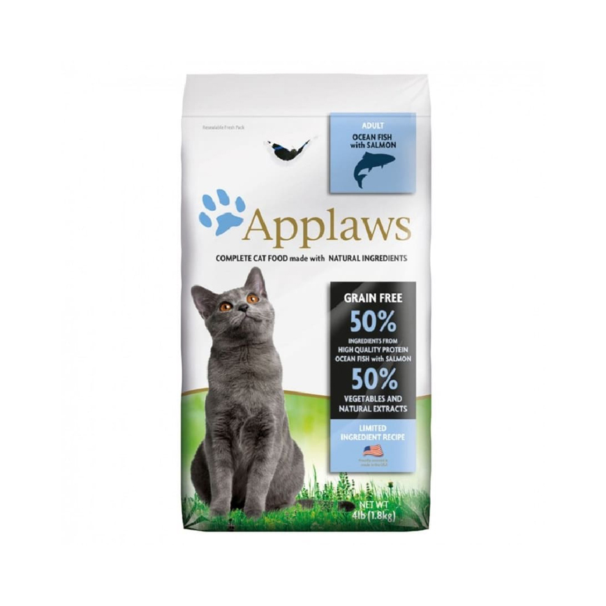 Applaws 貓糧 成貓專用 海魚三文魚配方 6kg (4077)