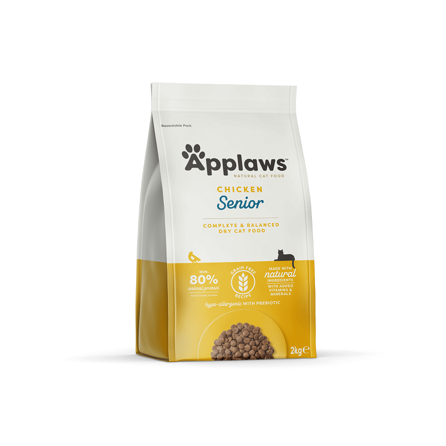 Applaws 貓糧 老貓專用 雞肉配方 2kg (4205) (新舊包裝隨機發貨)