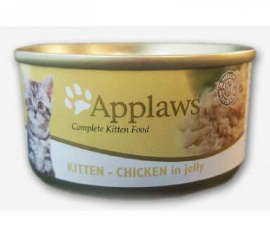 Applaws 幼貓罐頭 啫喱雞胸 Kitten Chicken in Jelly 70g (黃) (1043)