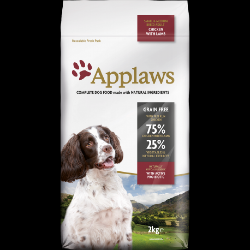 Applaws 狗糧 天然無穀物 成犬雞肉及羊肉配方 7.5kg 圖 1