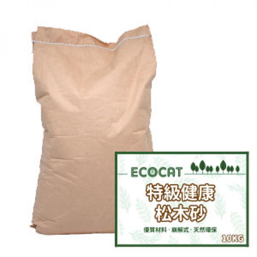 ECOCAT特級健康環保崩解式松 木貓砂 10kg (破損品) 圖 1