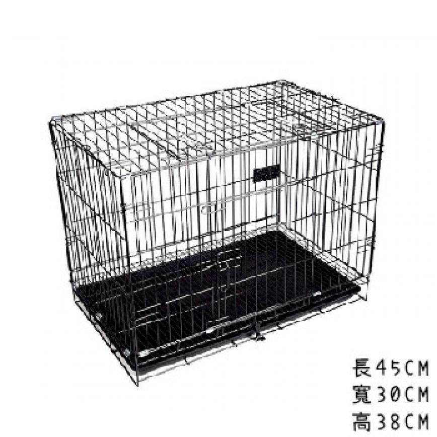 小型寵物籠 貓籠狗籠 顏色隨機 (貓犬用) (L50cm*W32cm*H38cm) 圖 1