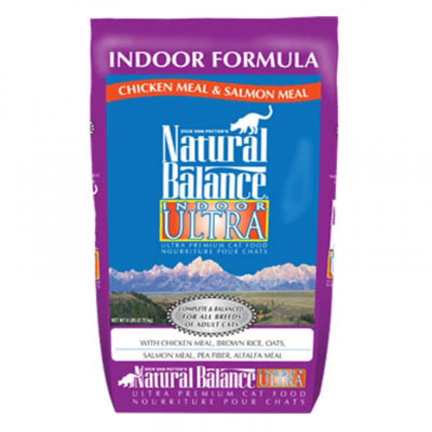 Natural Balance雪山 貓糧 特級室內成貓配方 雞肉及三文魚 Ultra Indoor 15lb (紫) (NBUI-2C)