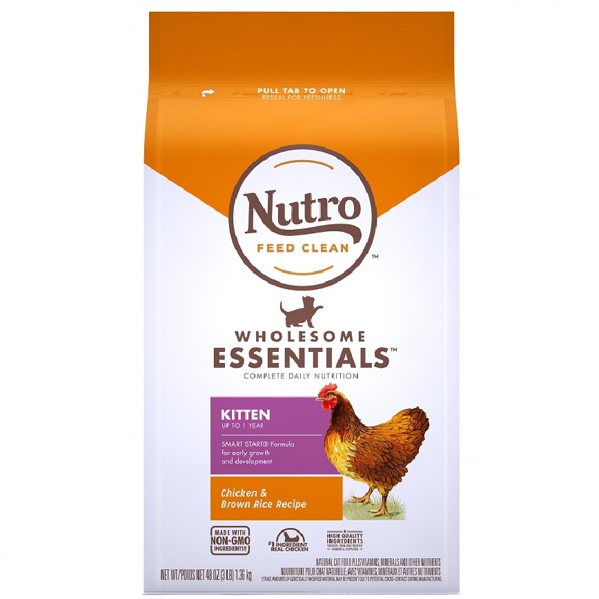 Nutro 幼貓糧 雞肉及糙米 3lb (10182862)