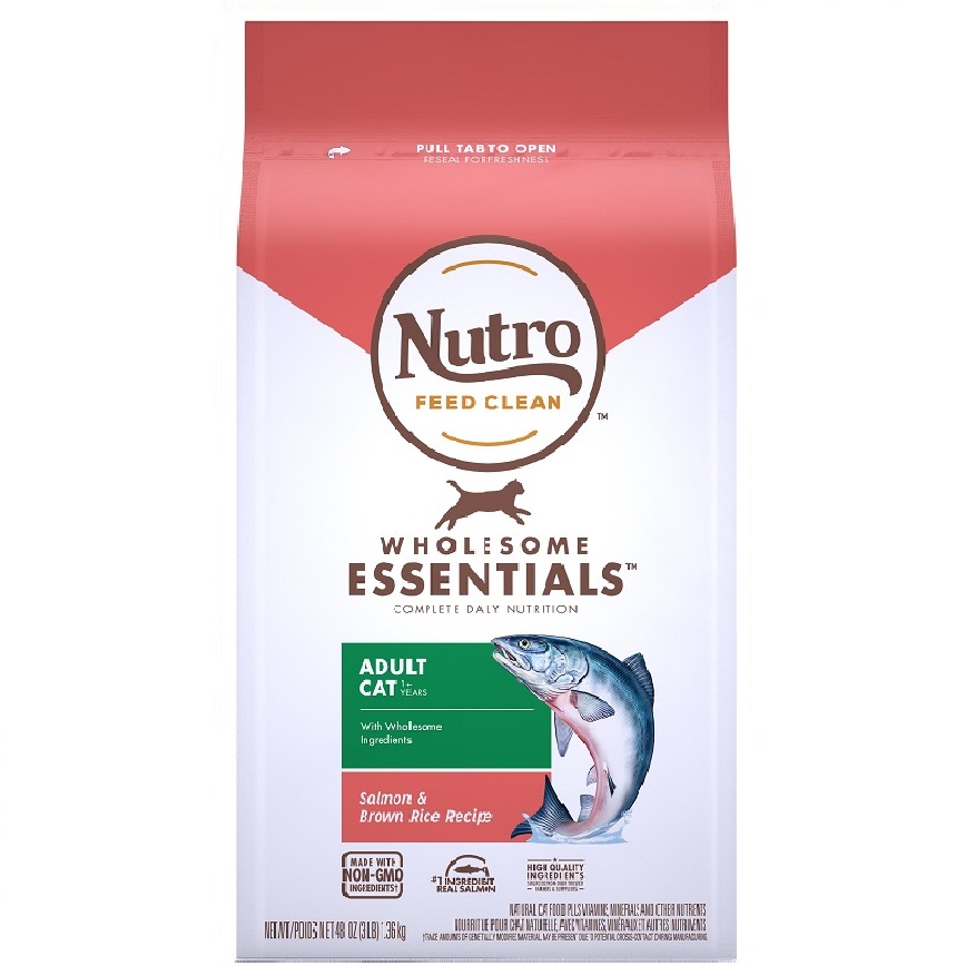 Nutro 成貓糧 三文魚及糙米 3lb (10182869)