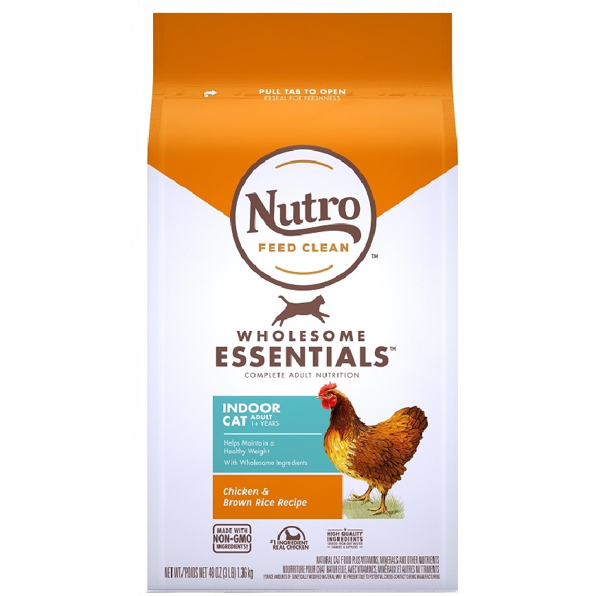 Nutro 室內貓糧 雞肉及糙米 3lb (10182871)
