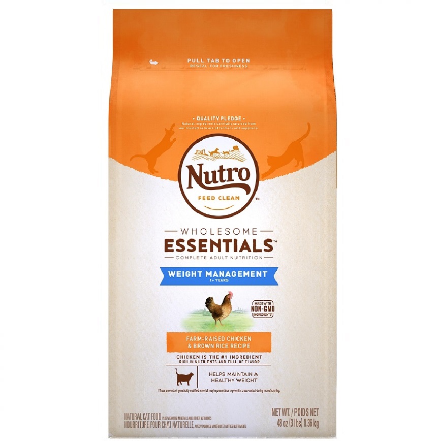 Nutro 成貓糧 特級體重控制配方 雞肉及糙米 3lb (10182883)