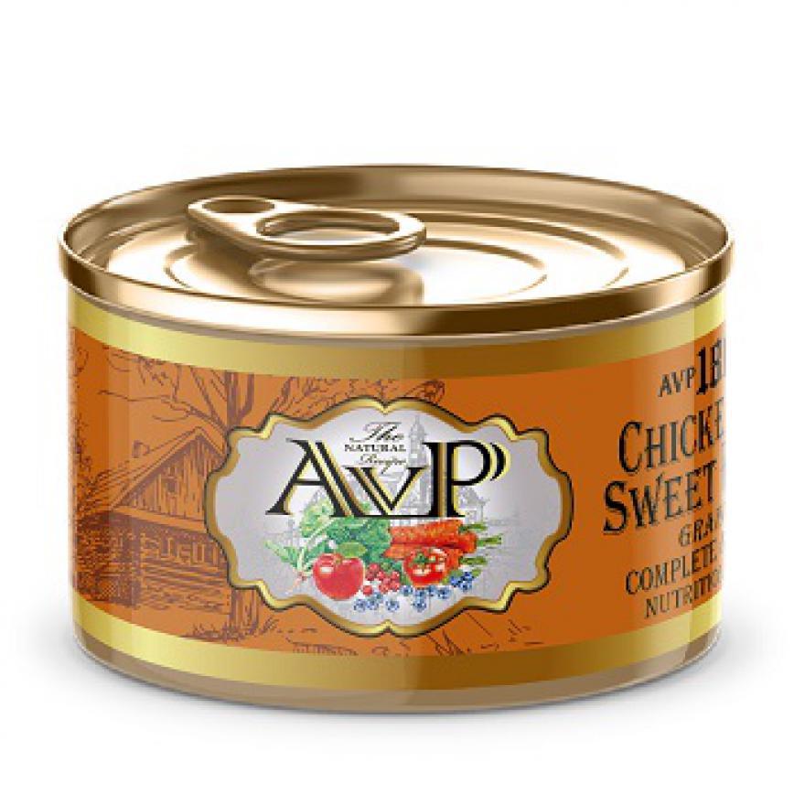 AVP愛威堡 全犬主食罐 無穀物雞肉甜薯 Chicken With Sweet Potato Complete Grain-Free 150g