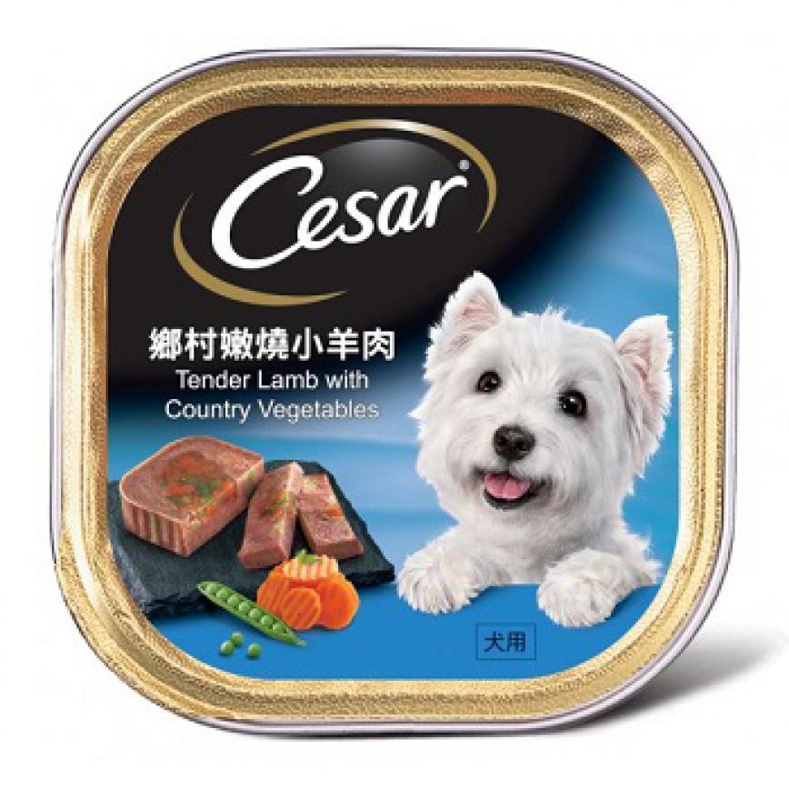 Cesar西莎 鄉村嫩燒小羊肉狗罐頭