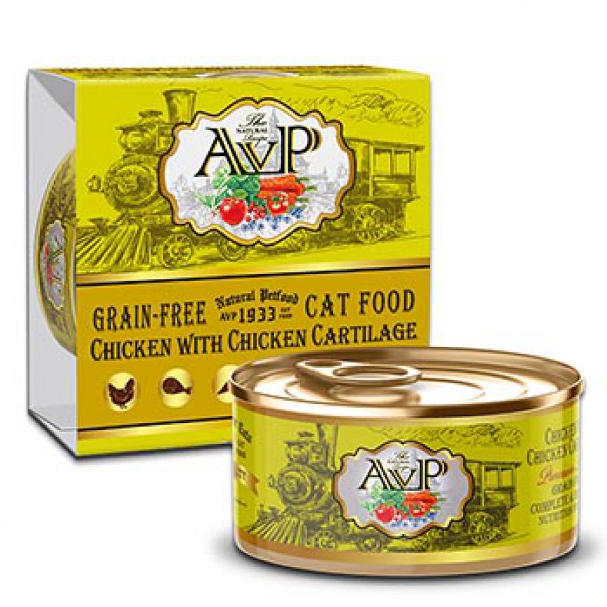 AVP愛威堡 全貓主食罐 雞肉及雞軟骨 Chicken With Chicken Cartilage 85g