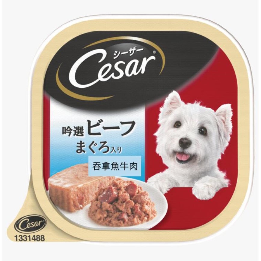 Cesar西莎 狗罐 牛肉吞拿魚 100g
