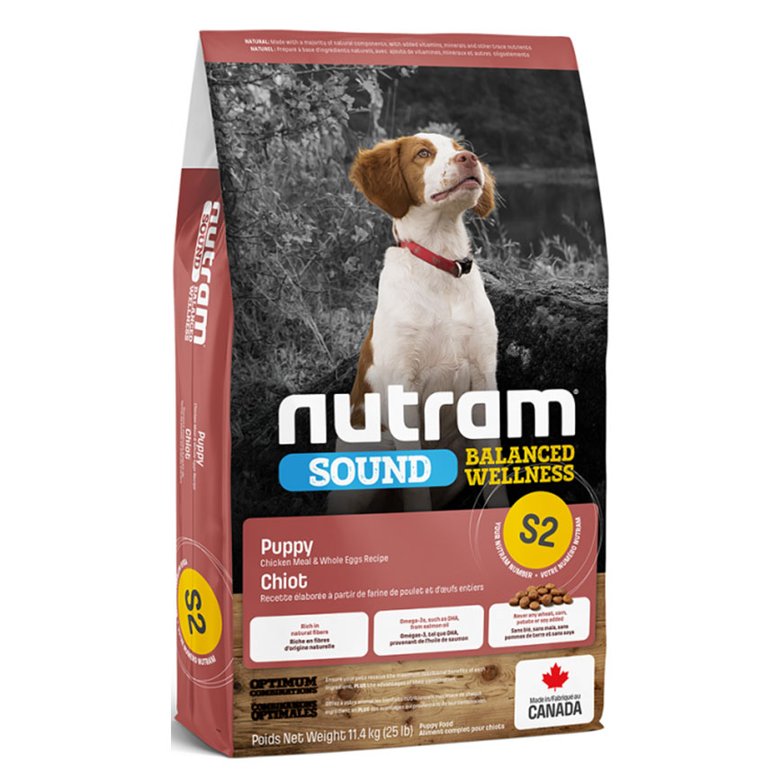 nutram紐頓 幼犬配方 For Puppies S2 11.4kg (NT-S2-11K)