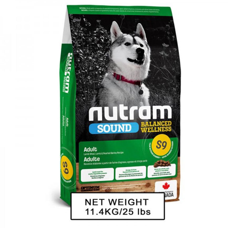 nutram紐頓 成犬鮮羊肉配方 Lamb For Adult S9 11.4kg (NT-S9-11K)