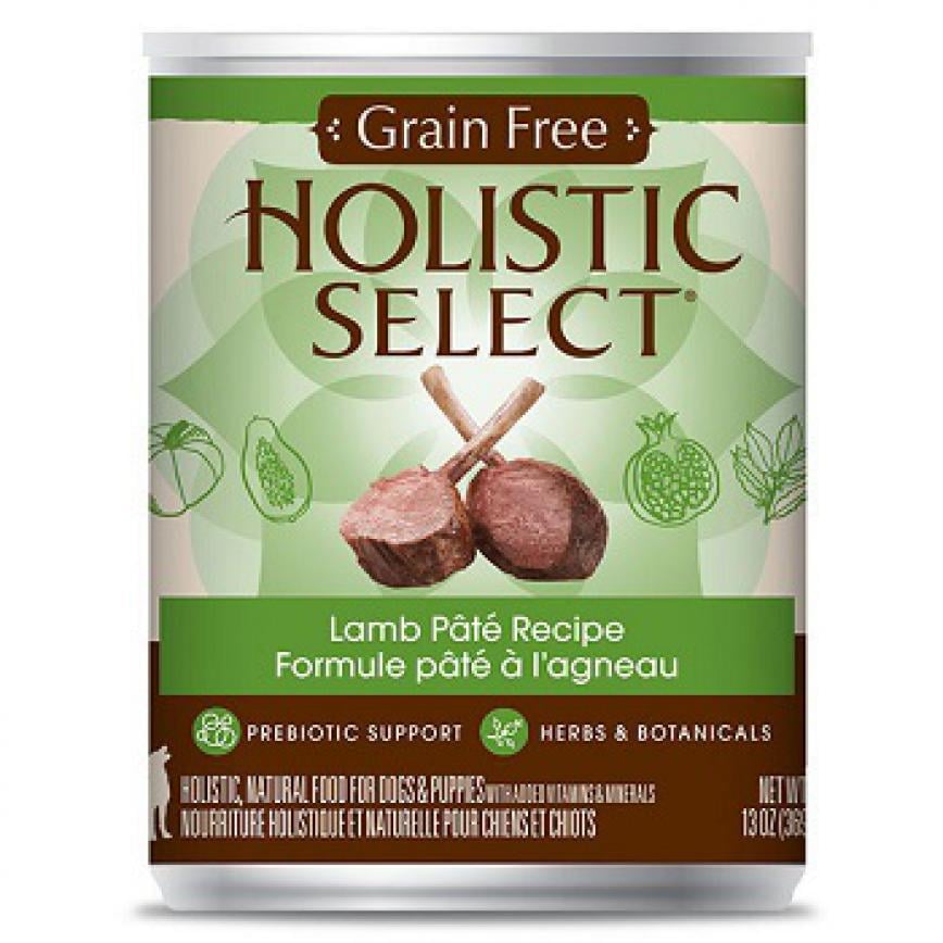 Holistic Select活力滋 狗罐頭 無穀物羊肉配方 Lamb Pate Recipe Formule pate a L'agneau 13oz