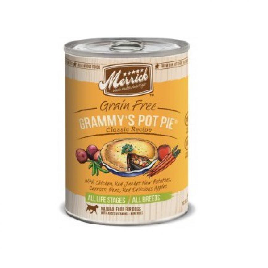 Merrick 無穀物狗罐頭 雞肉馬鈴薯配方 Grammy's Pot Pie 12.7oz