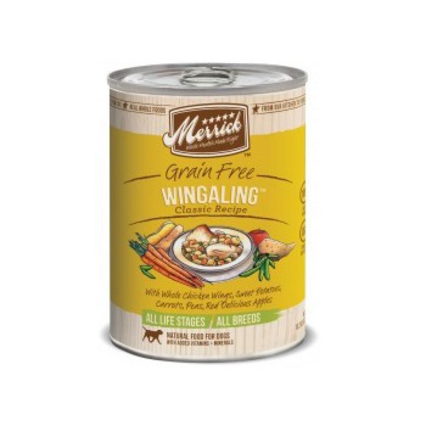 Merrick 無穀物狗罐頭 雞翼及甜薯配方 Wingaling 12.7oz