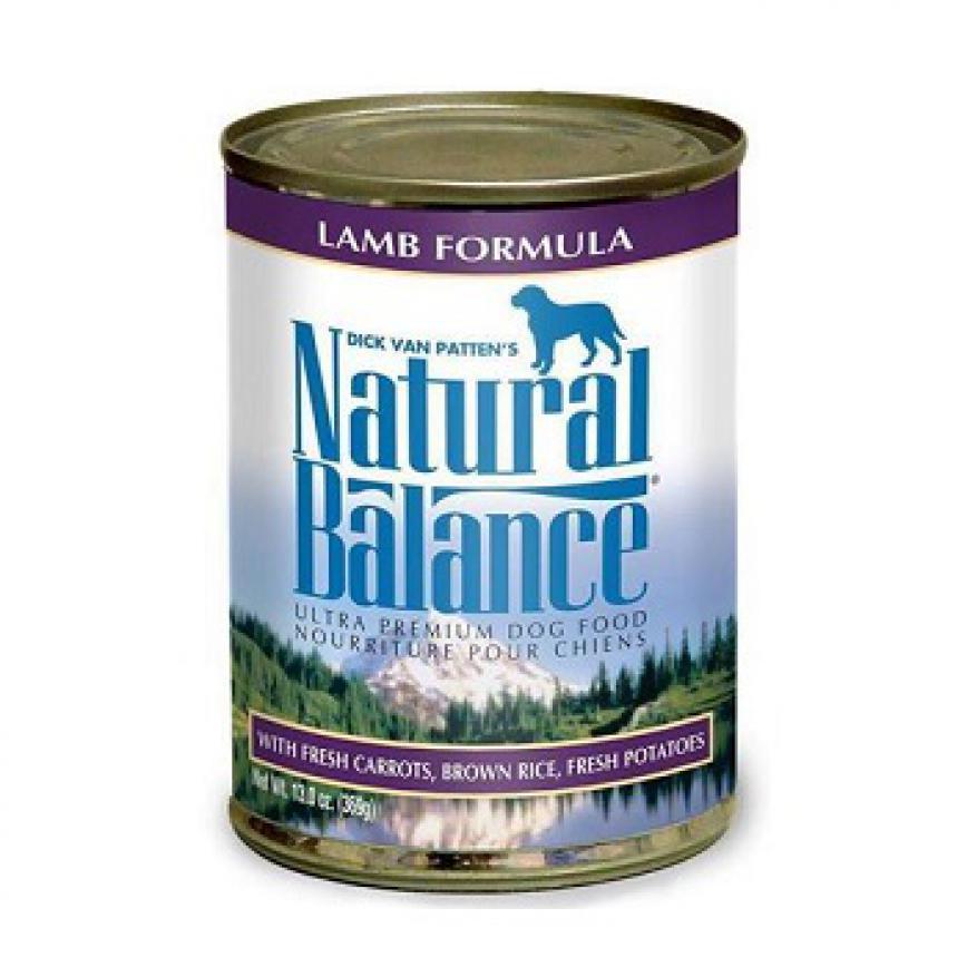 Natural Balance雪山 狗罐頭 羊肉配方 LAMB FORMULA 13oz