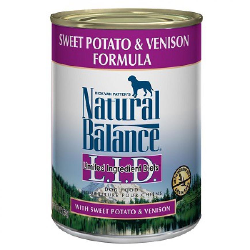 Natural Balance雪山 狗罐頭 甜薯鹿肉配方 VENISON & SWEET POTATO FORMULA 13oz